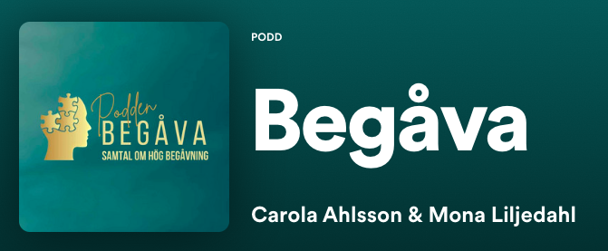 ”Begåva” – podden om hög begåvning och lärandebehov