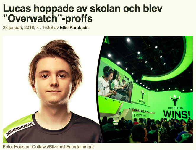 Lucas räddades av ett hälsosamtal